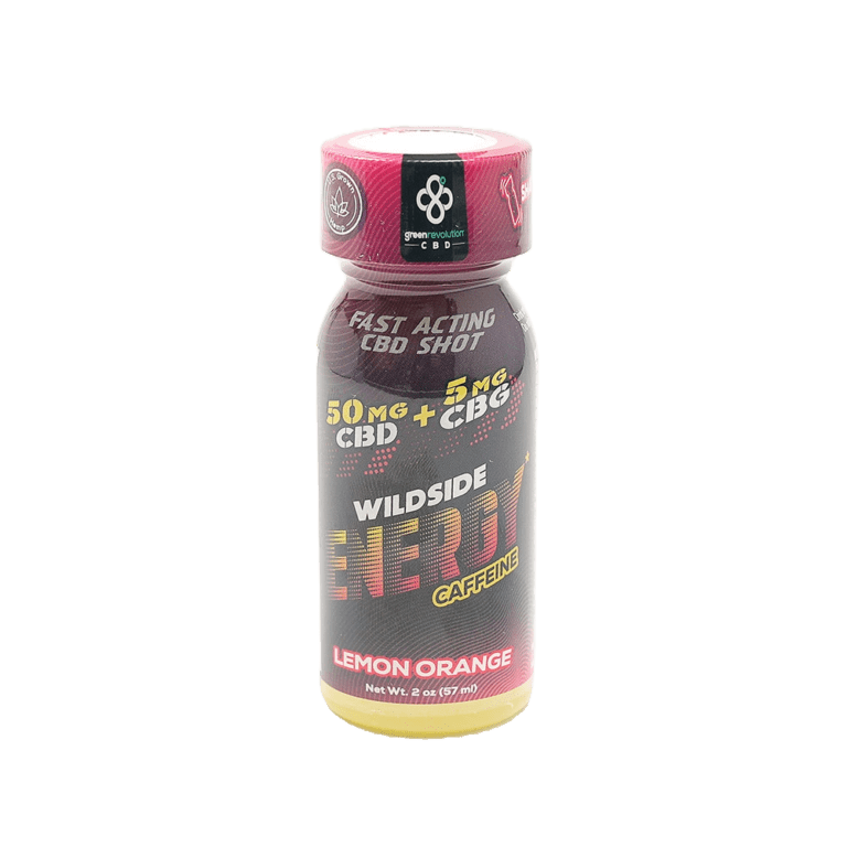 lemon and orange CBD shot