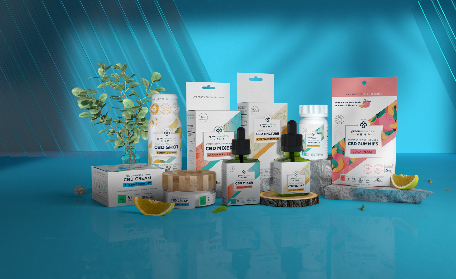 CBD product family