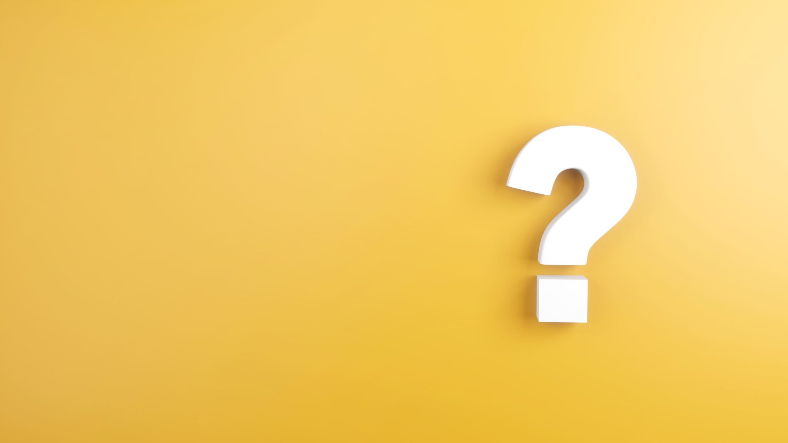 question mark