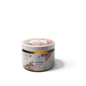 juicy peach vegan CBD gummies